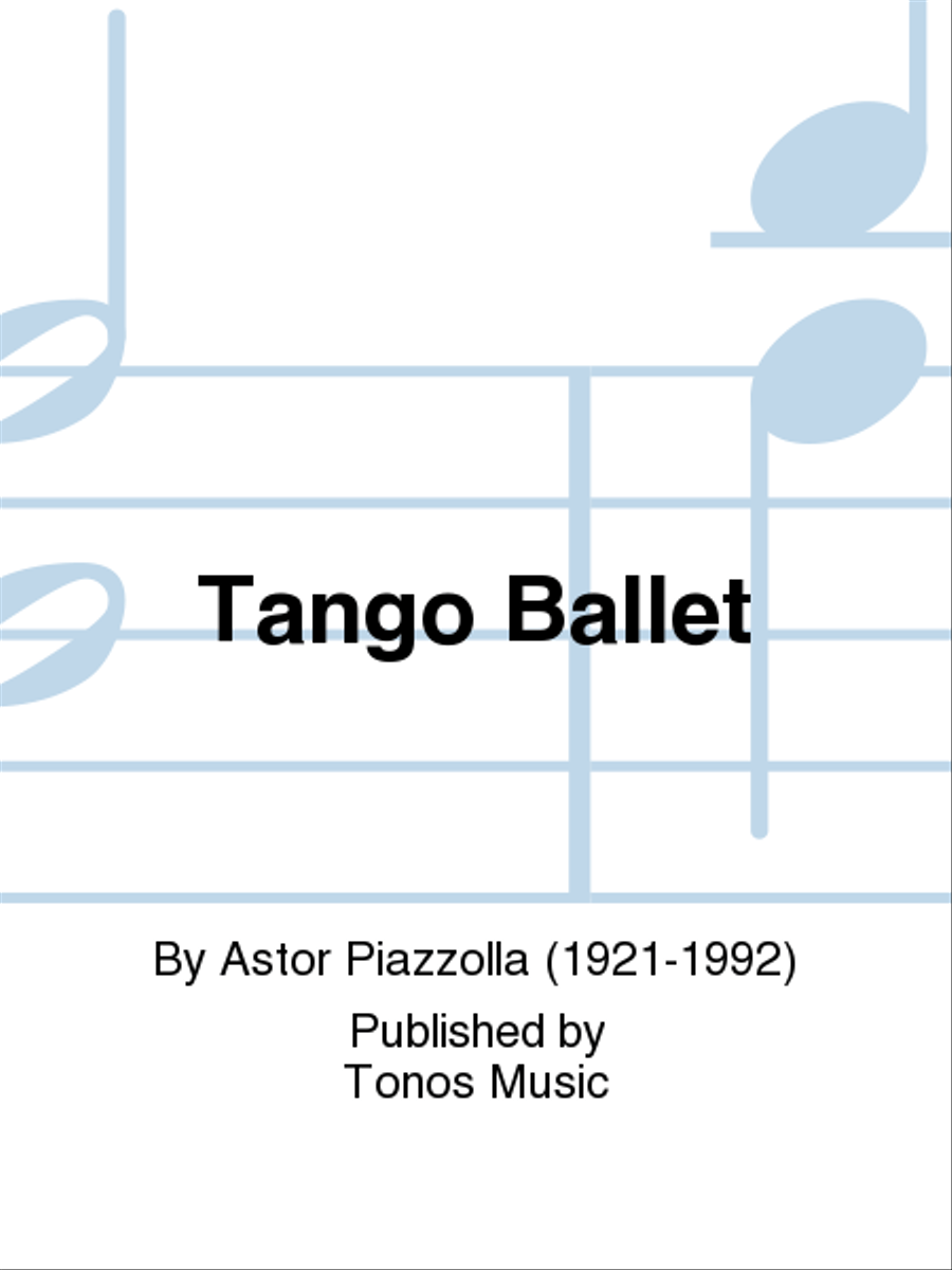 Tango Ballet String Quartet scores gallery preview page 1