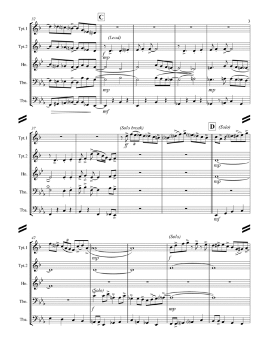 Witchcraft Brass Ensemble scores gallery preview page 4