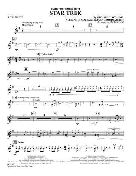 Symphonic Suite from Star Trek - Bb Trumpet 2