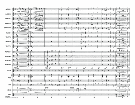 The Way You Look Tonight - Conductor Score (Full Score)