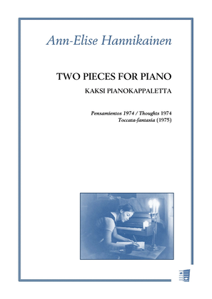 Book cover for Two Pieces for Piano