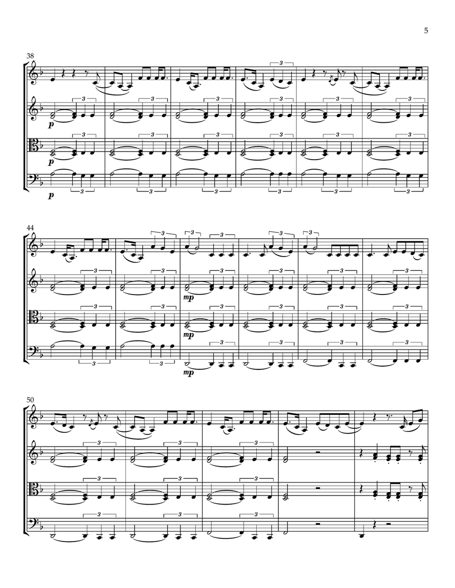 Electricity String Trio scores gallery preview page 6