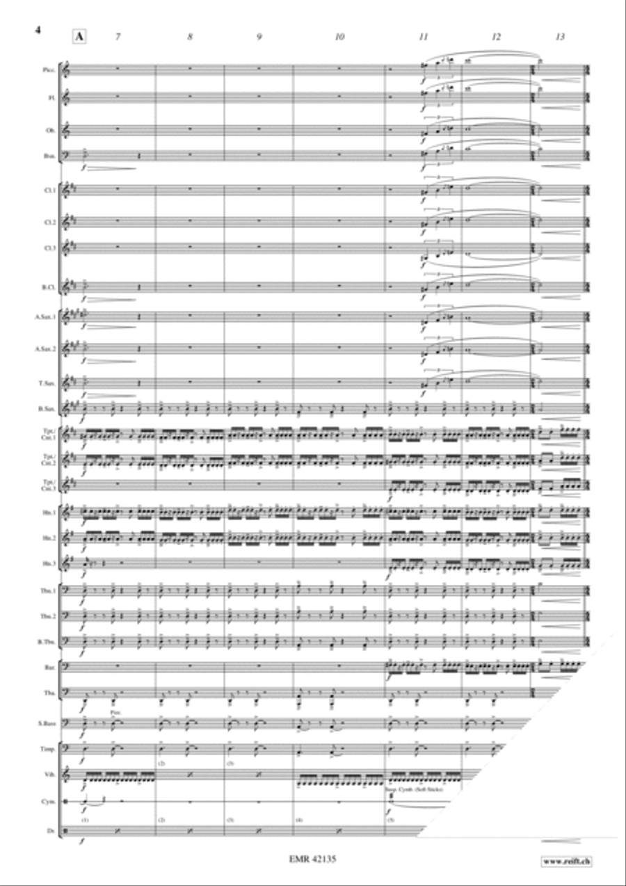 Big Hero 6 Big Hero 6 Concert Band scores gallery preview page 4