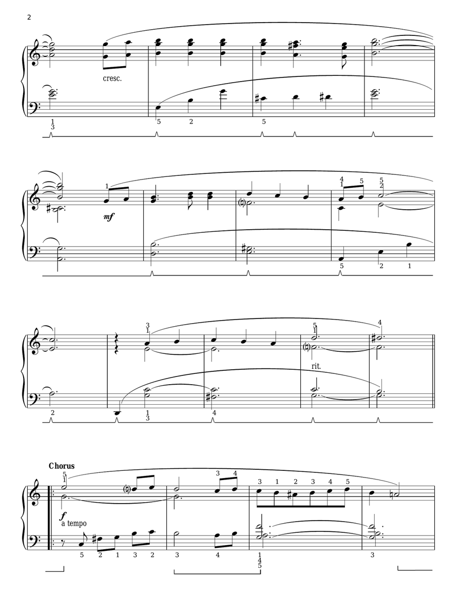 Giannina Mia Piano Solo scores gallery preview page 2