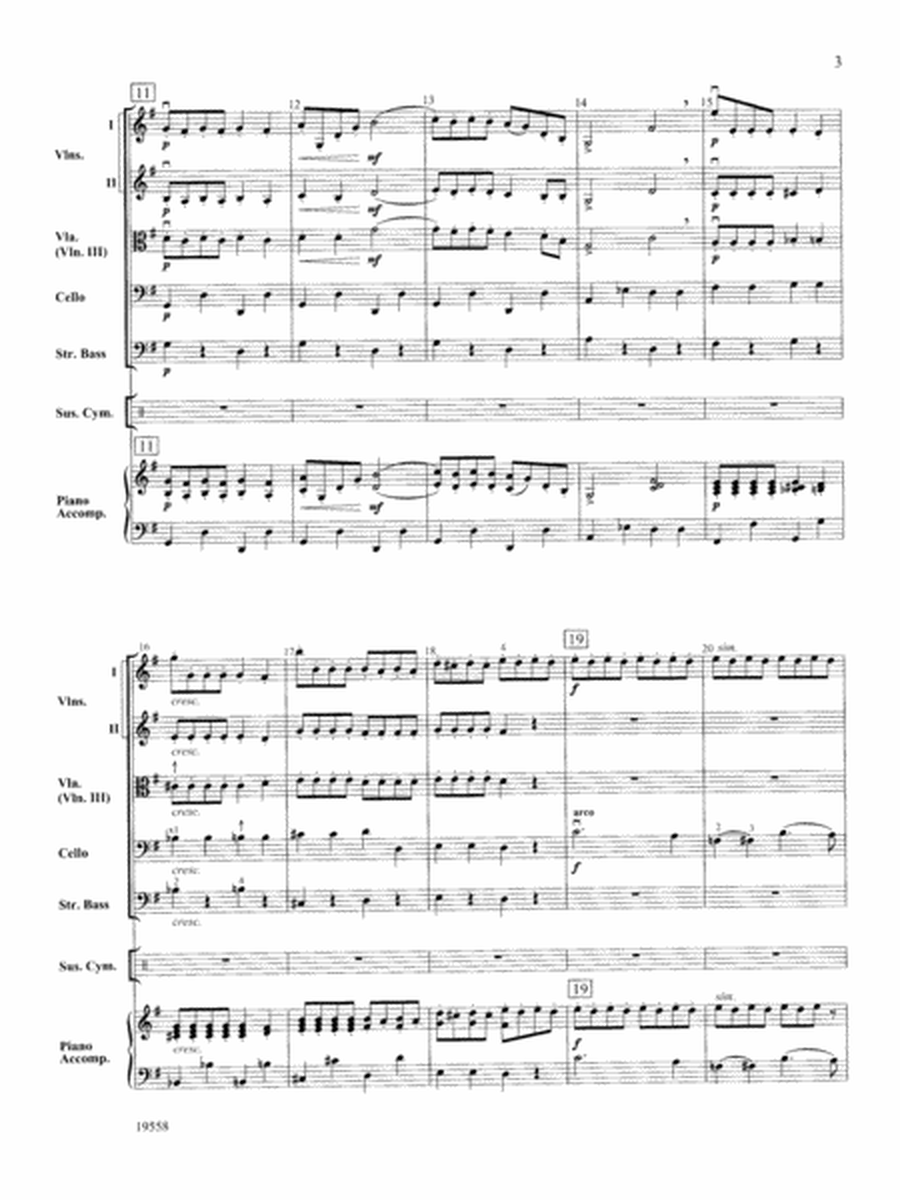 Dance of the Toy Flutes: Score