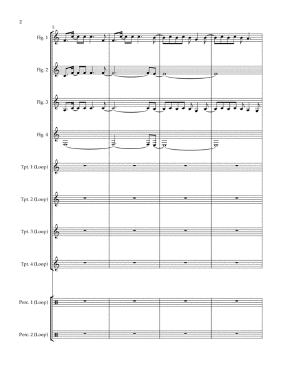 Senorita Trumpet Solo scores gallery preview page 2
