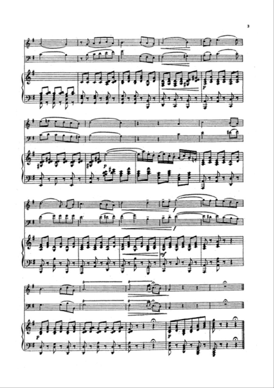 Duet Liza and Polina Piano Trio scores gallery preview page 3
