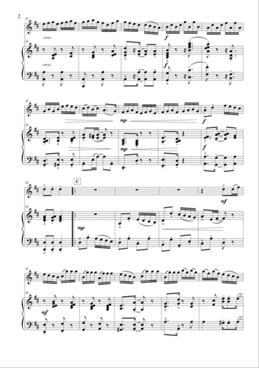 O Carolan's Concerto O Carolan's Concerto Piano scores gallery preview page 3