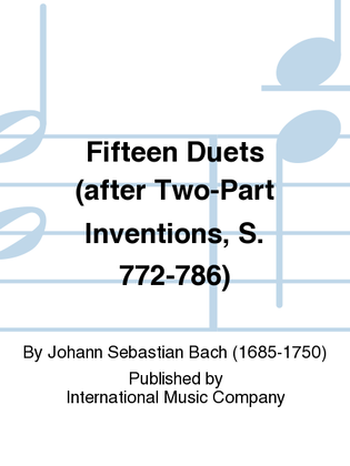 Fifteen Duets (After Two-Part Inventions, S. 772-786)