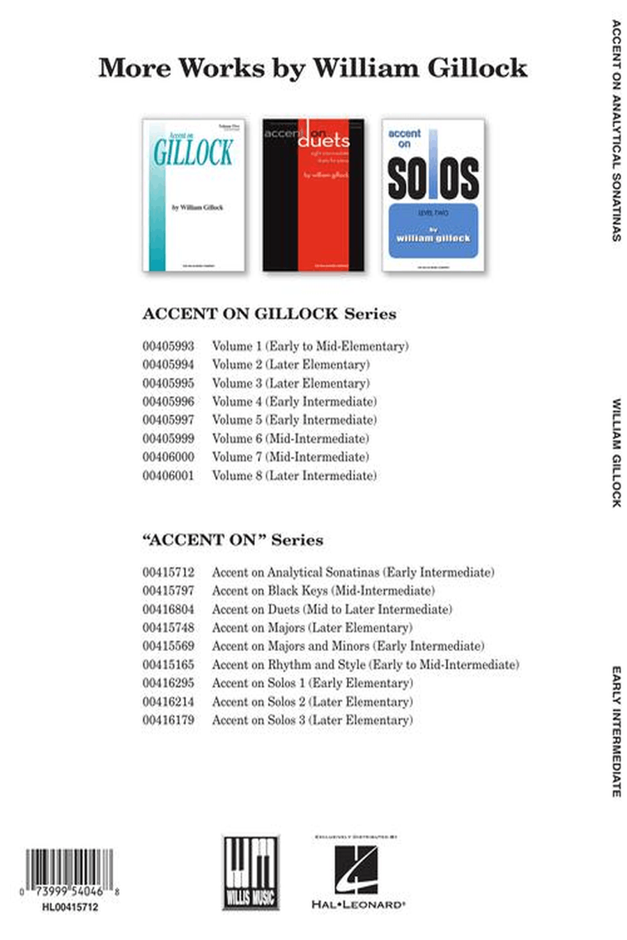 Accent on Analytical Sonatinas Piano scores gallery preview page 6