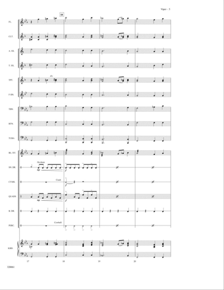 Viper Marching Band scores gallery preview page 5