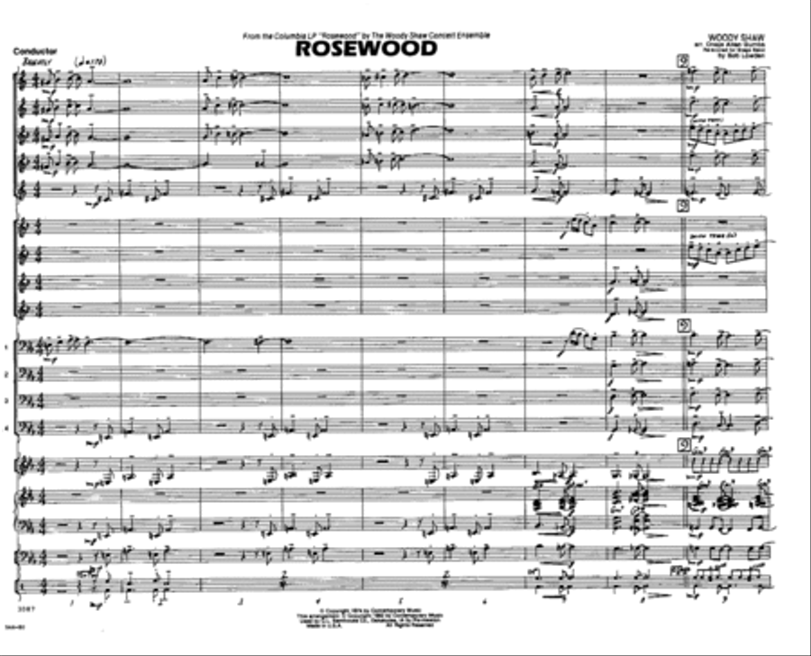 Rosewood Jazz Ensemble scores gallery preview page 3