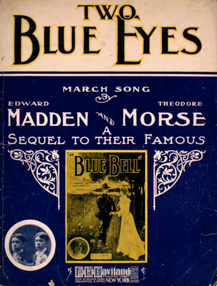 Book cover for Two Blue Eyes. March Song