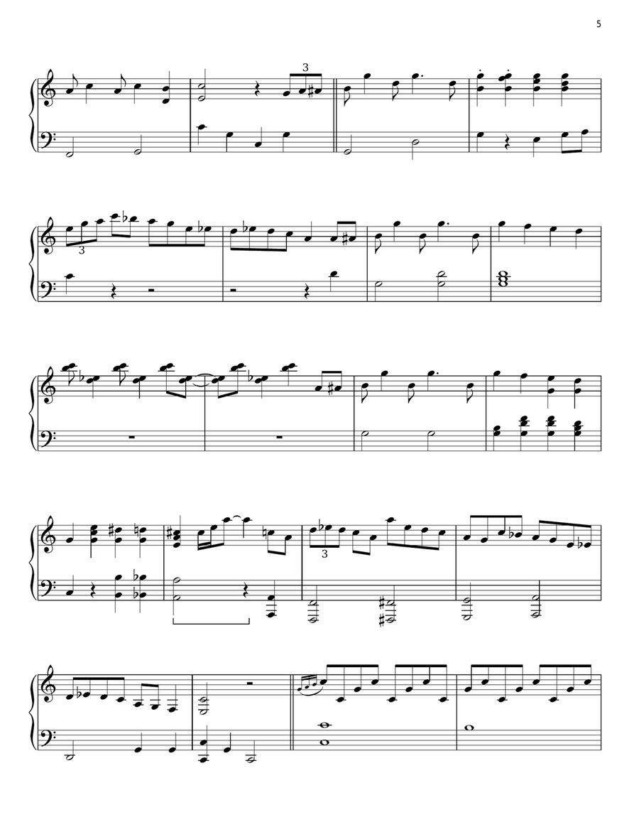 Root Beer Rag Root Beer Rag Piano Solo scores gallery preview page 5