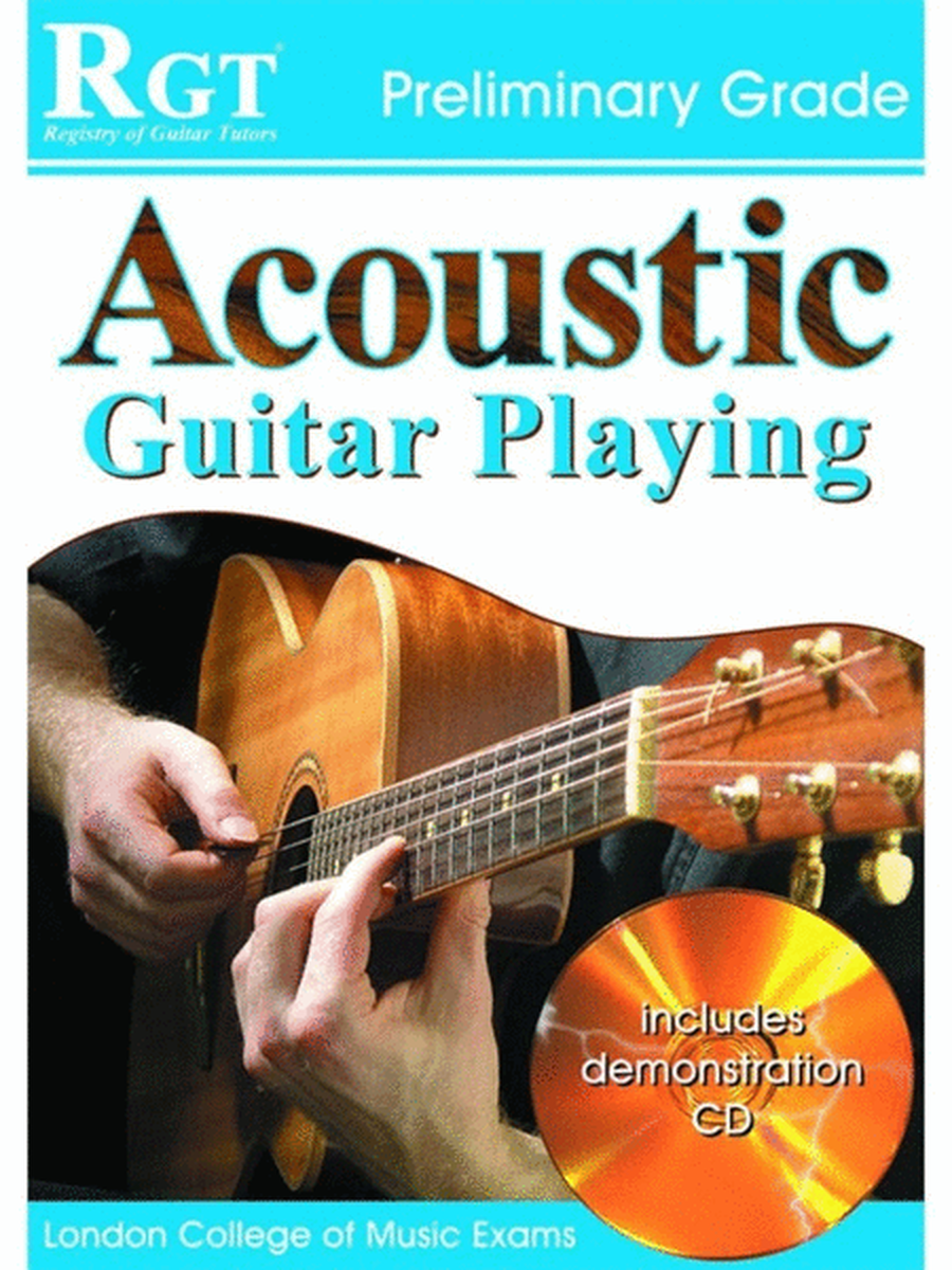 Rgt Acoustic Guitar Playing Preliminary Book/CD