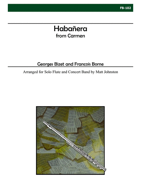 Habanera for Solo Flute and Concert Band
