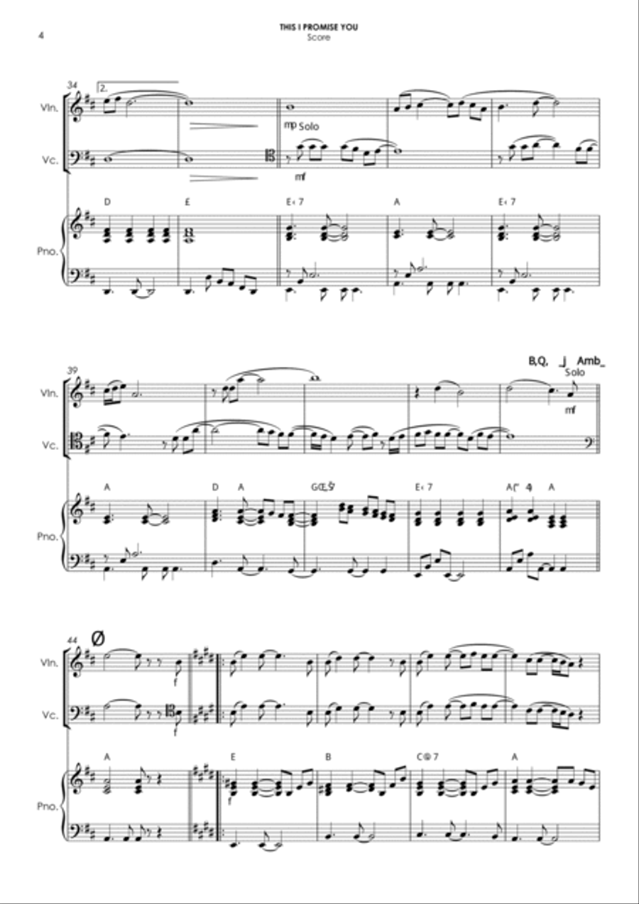 This I Promise You This I Promise You Piano Trio scores gallery preview page 4