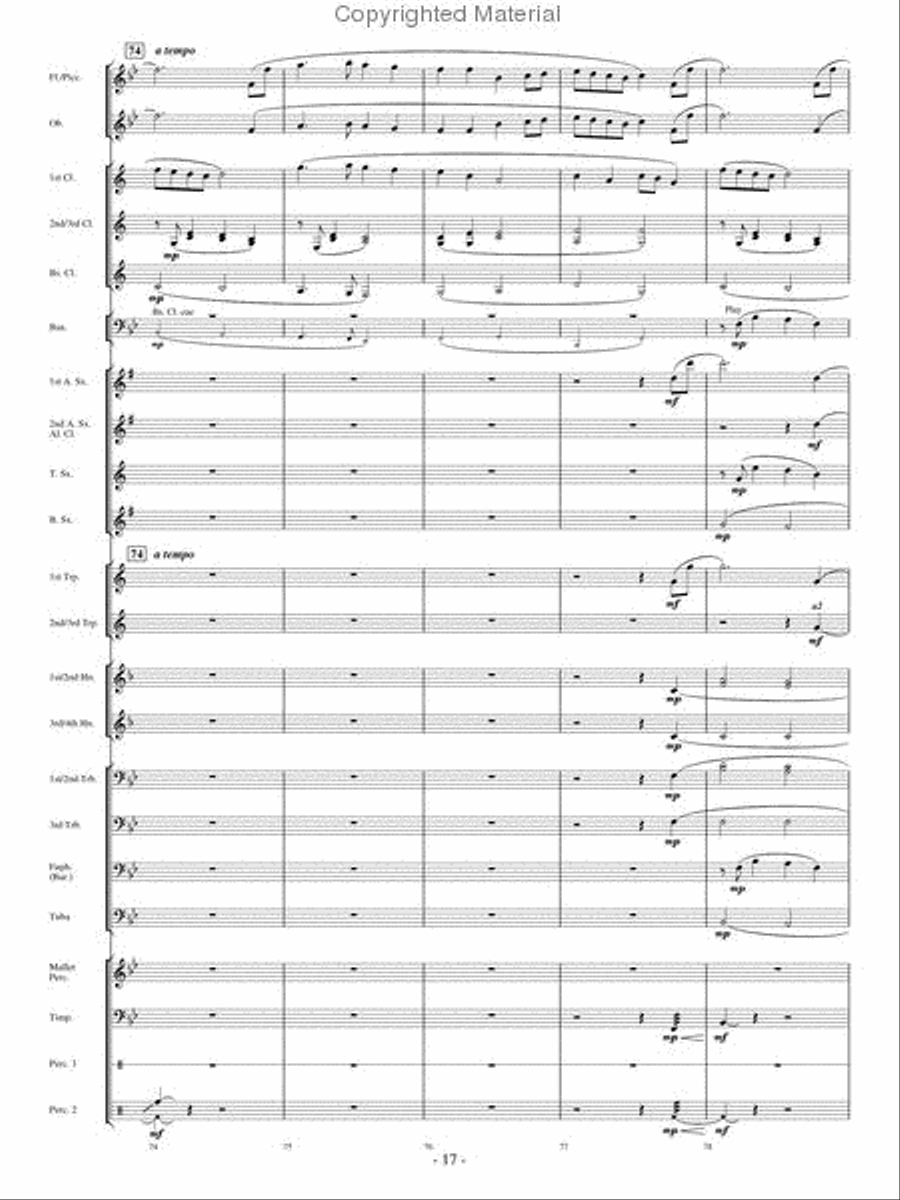 Ascentium Ascentium Concert Band scores gallery preview page 16