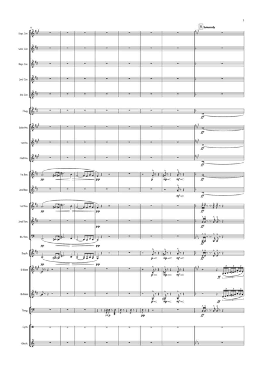 Götterdämmerung Brass Band scores gallery preview page 3