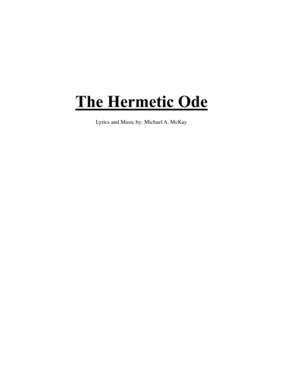 The Hermetic Ode image number null