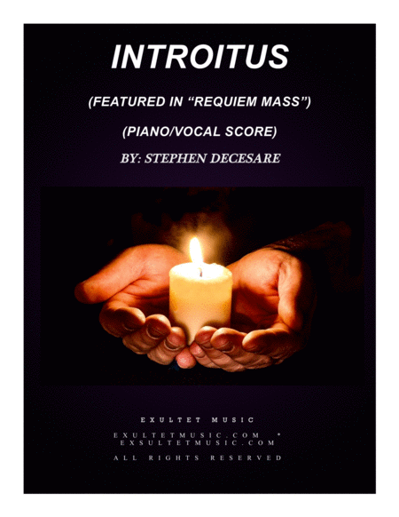 Introitus (from "Requiem Mass") (Piano/Vocal Score) image number null