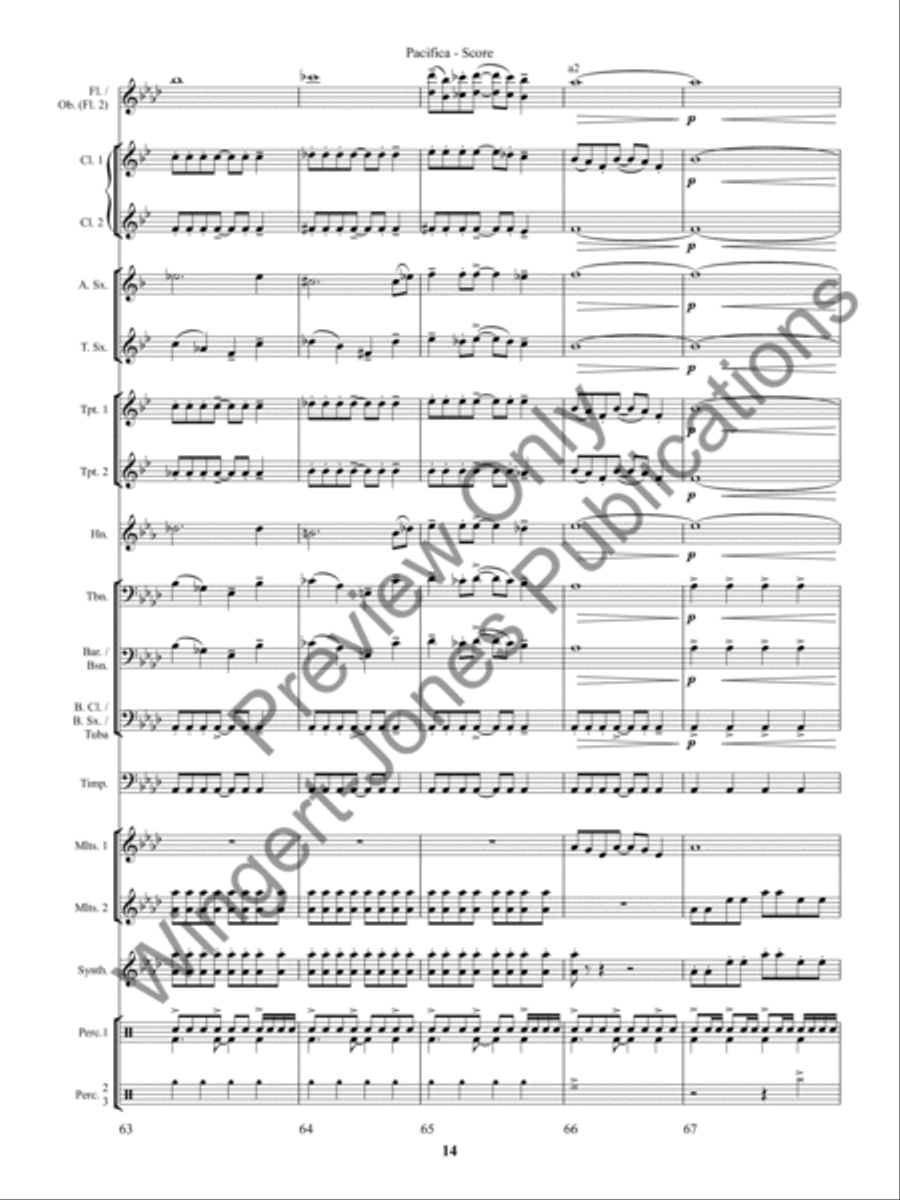 Seige Seige Concert Band scores gallery preview page 17