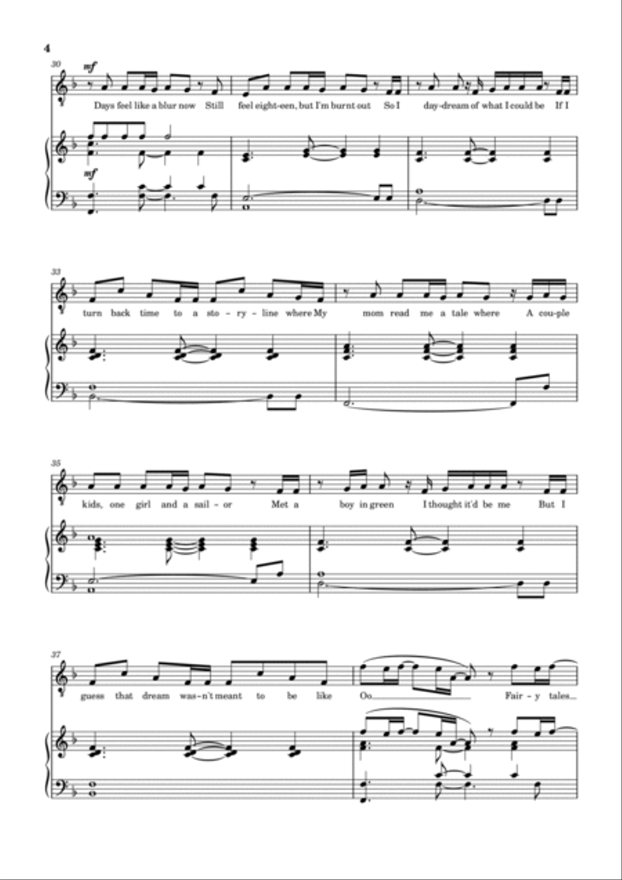 Peter Pan Was Right Voice scores gallery preview page 4