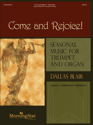 Book cover for Come and Rejoice! Seasonal Music for Trumpet and Organ