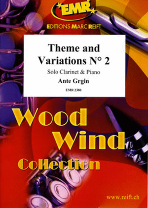 Book cover for Theme and Variations No. 2