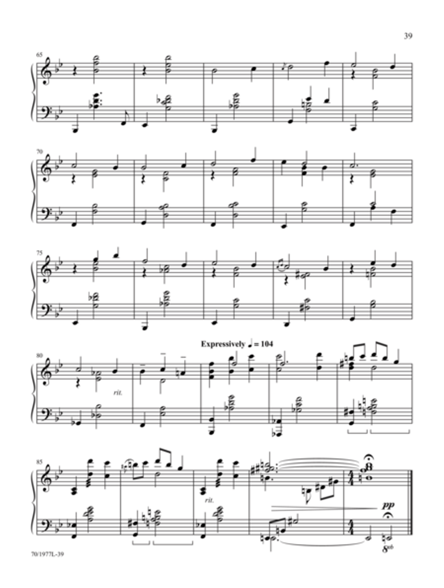 Beautiful Beyond Description Piano Solo scores gallery preview page 28
