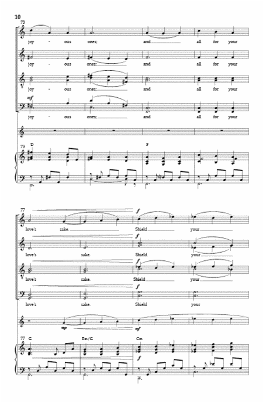 Evening Prayer Divisi scores gallery preview page 9