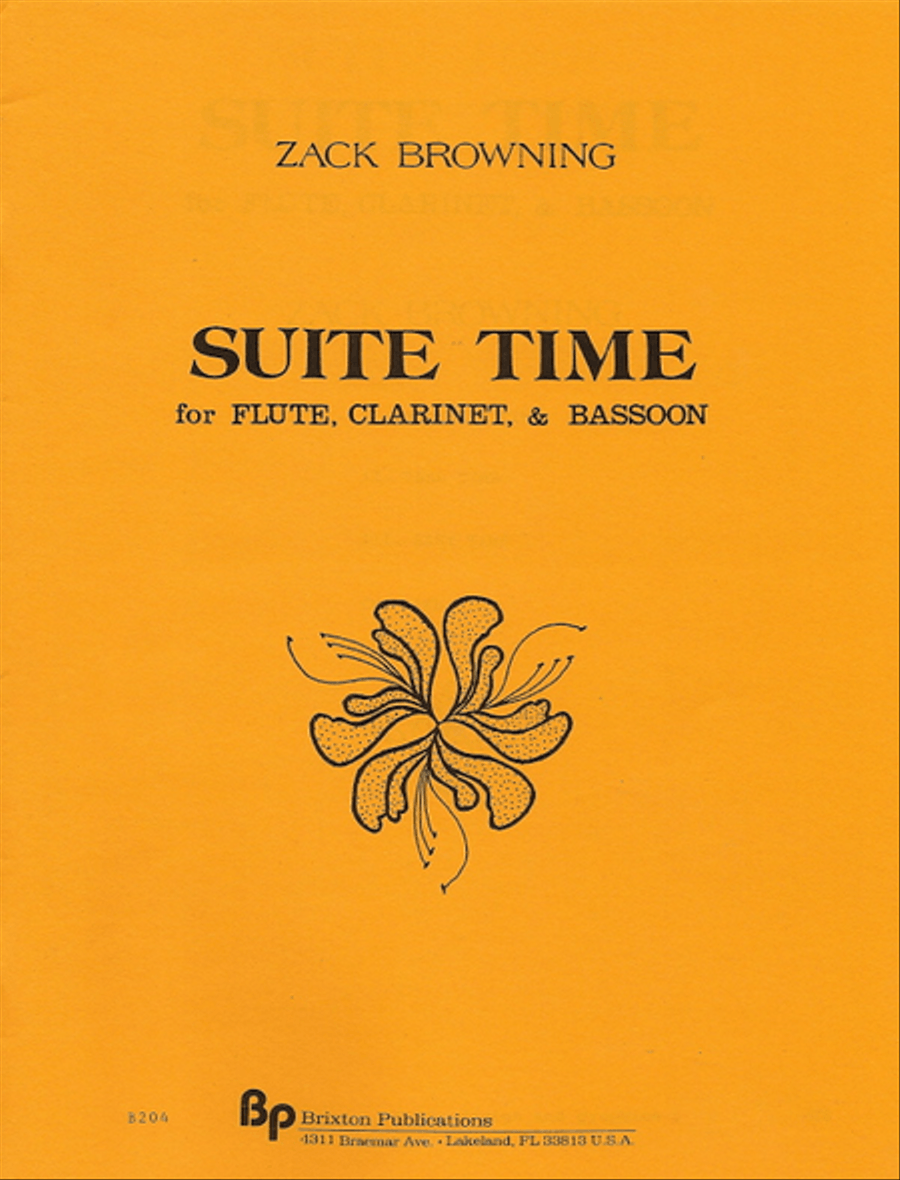 Suite Time Woodwind Trio scores gallery preview page 1