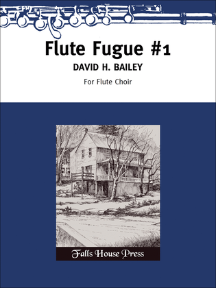 Book cover for Flute Fugue No. 1
