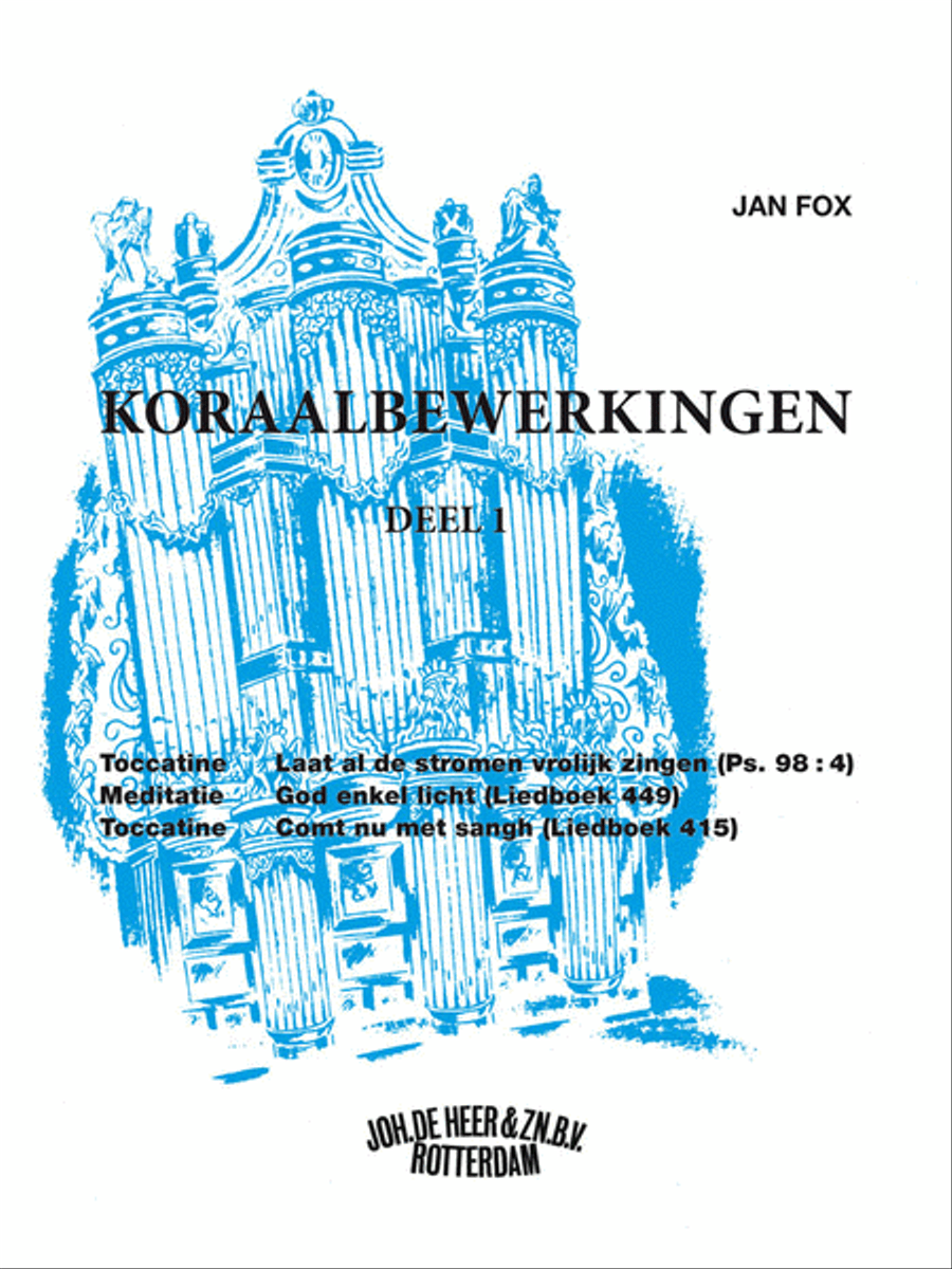 Koraalbewerkingen 1 Koraalbewerkingen 1 Organ scores gallery preview page 1