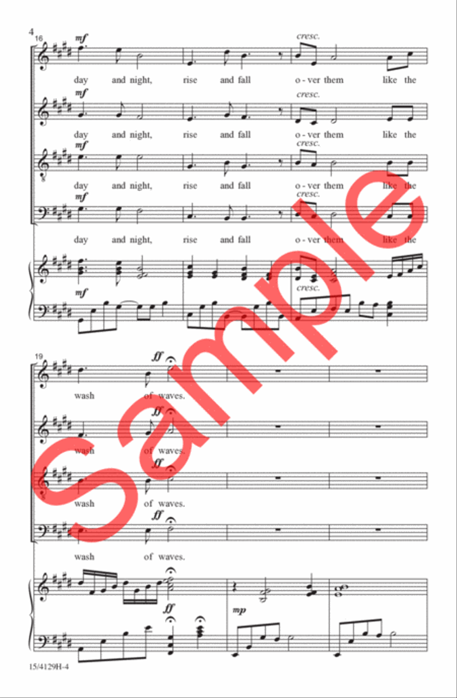 The Blue Ridge Choir - Sheet Music page 5