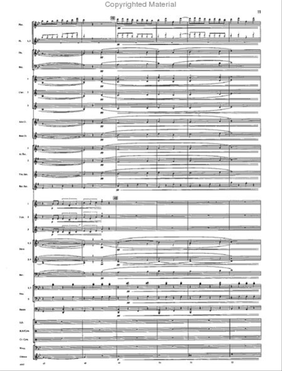 The Chimes of Liberty Concert Band scores gallery preview page 9