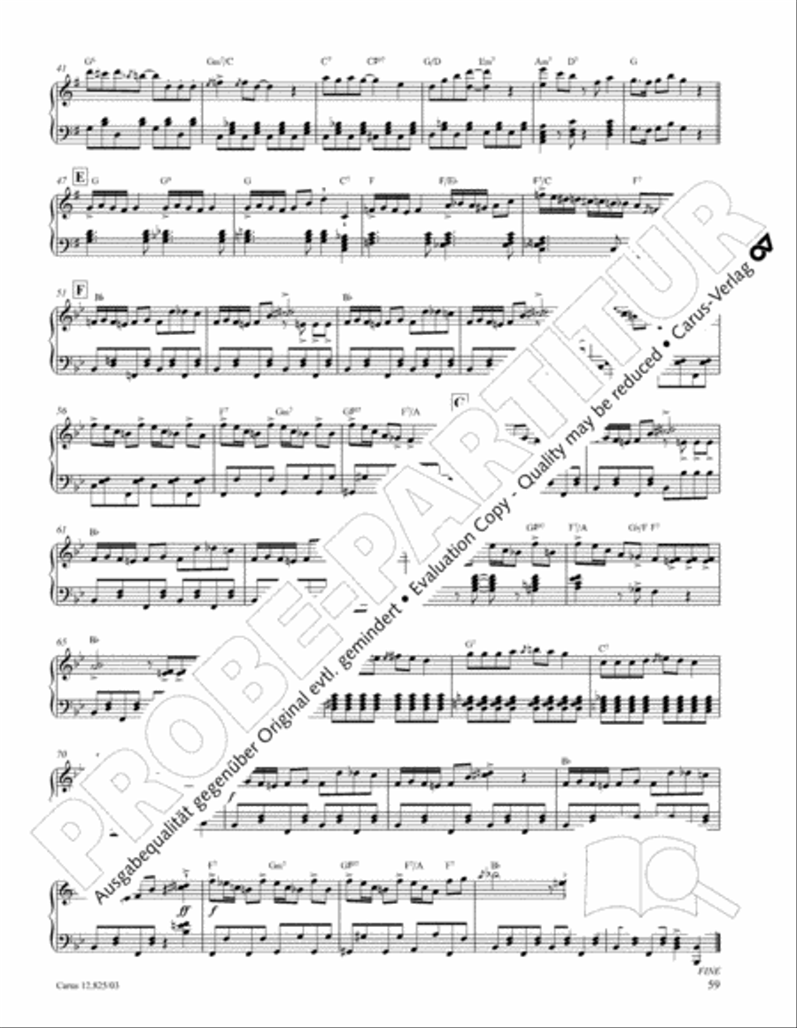 Circus Allegro Circus Allegro Choir scores gallery preview page 60