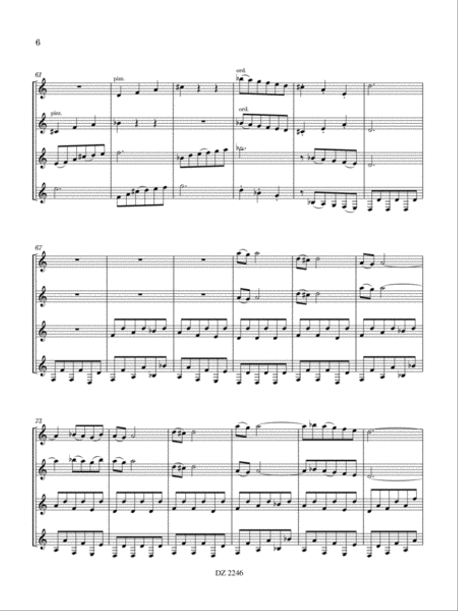 World Tour - La Sanduga - Mexico Guitar Ensemble scores gallery preview page 6