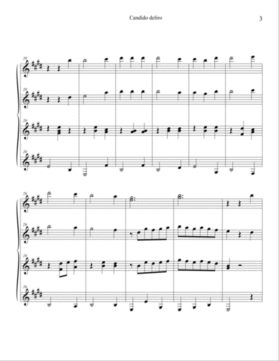 Candido Delro Acoustic Guitar scores gallery preview page 4
