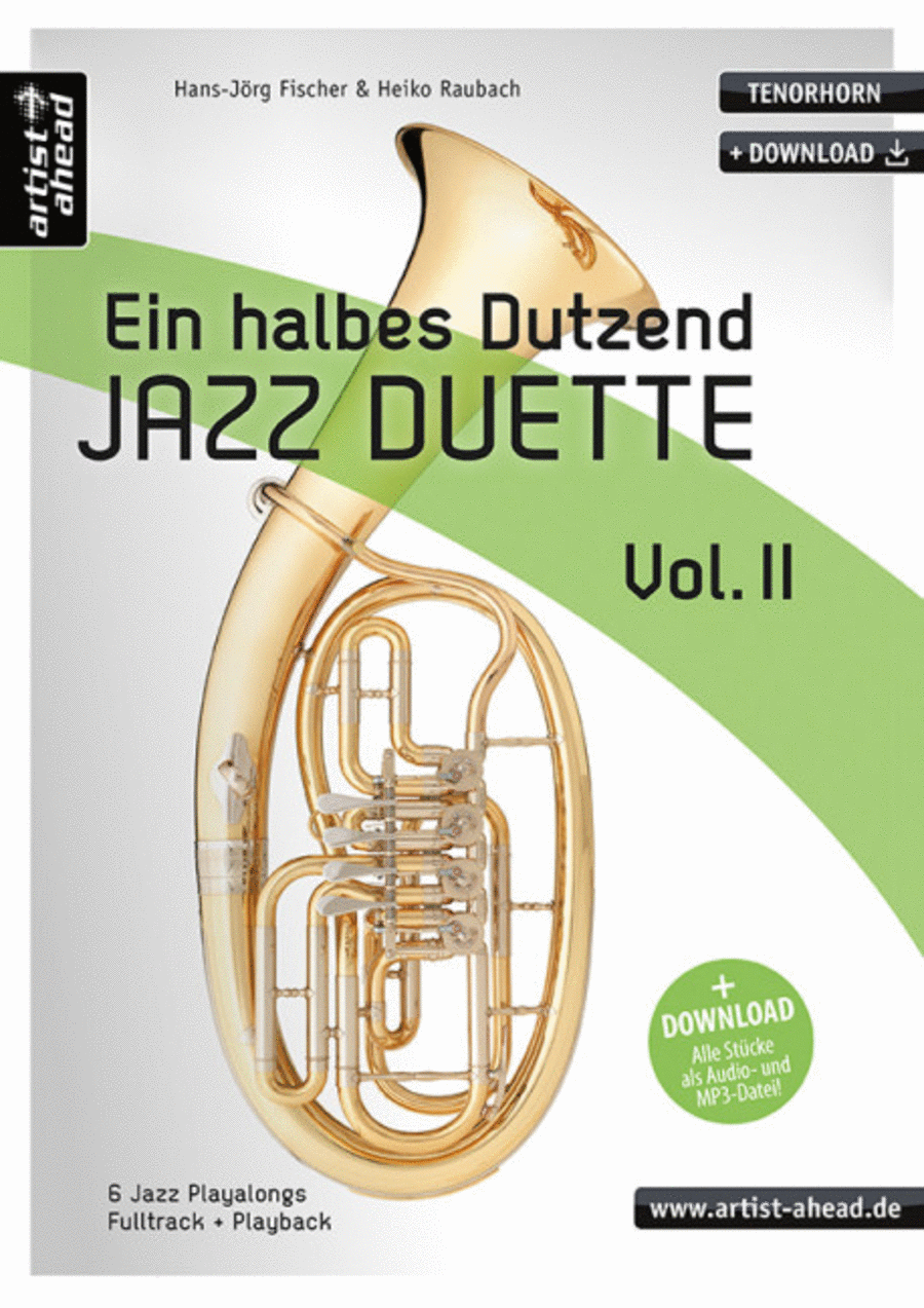 Ein halbes Dutzend Jazz Duette - Vol. 2 - Tenorhorn Vol. 2 Brass Duet scores gallery preview page 1