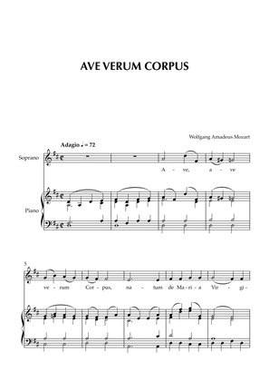 Book cover for Mozart - Ave Verum Corpus
