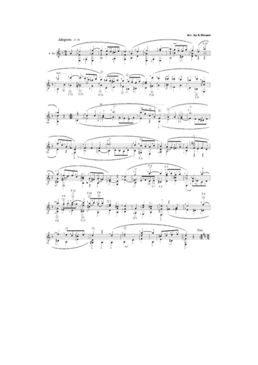 Motzart - Mnuetto Symphonies no.40 Mov-3