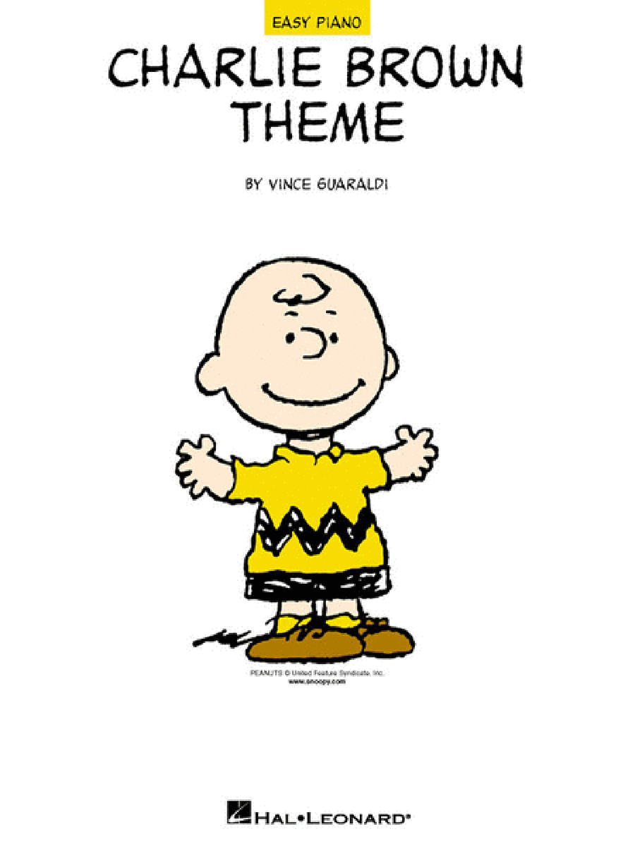 Charlie Brown Theme Easy Piano scores gallery preview page 1