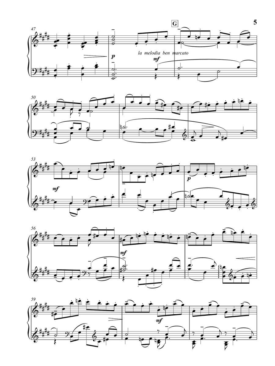 Suite from the Partita No. 3 in E Major for Solo Violin, BWV 1006: II. Gavotte Violin Solo scores gallery preview page 6