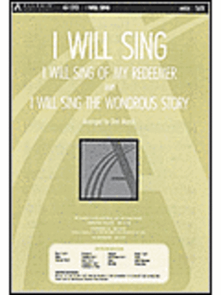 I Will Sing (Anthem) image number null