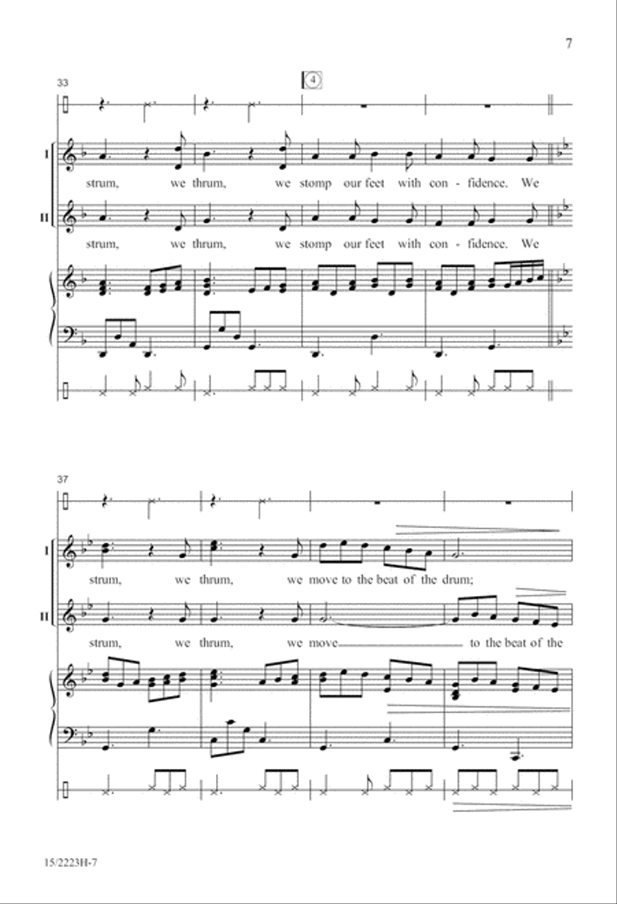 We Sing, We Dance! SSA scores gallery preview page 8