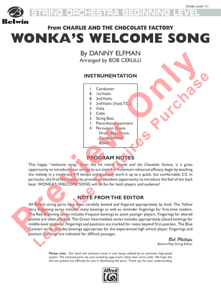 Wonka's Welcome Song image number null