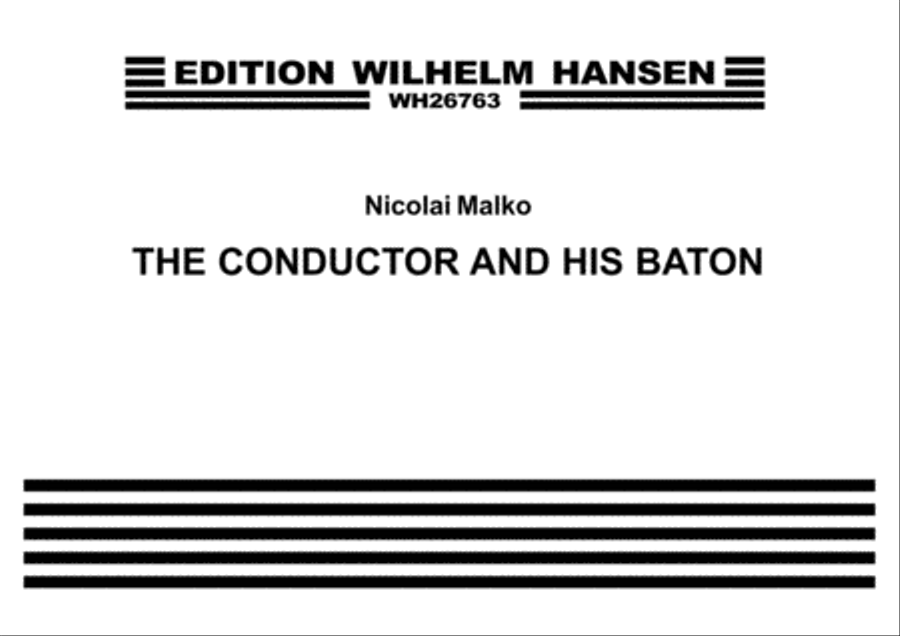 The Conductor and His Baton School and Community scores gallery preview page 1