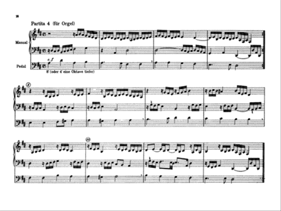 Pachelbel: Selected Organ Works, Volume IV Organ scores gallery preview page 5