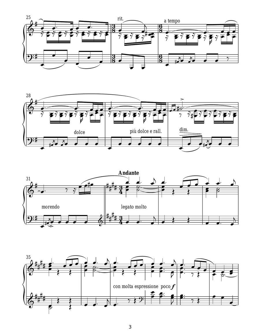 Playera Or Andaluza Playera Or Andaluza Piano Solo scores gallery preview page 3